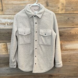 Vuori Women's Cream Sherpa Jacket